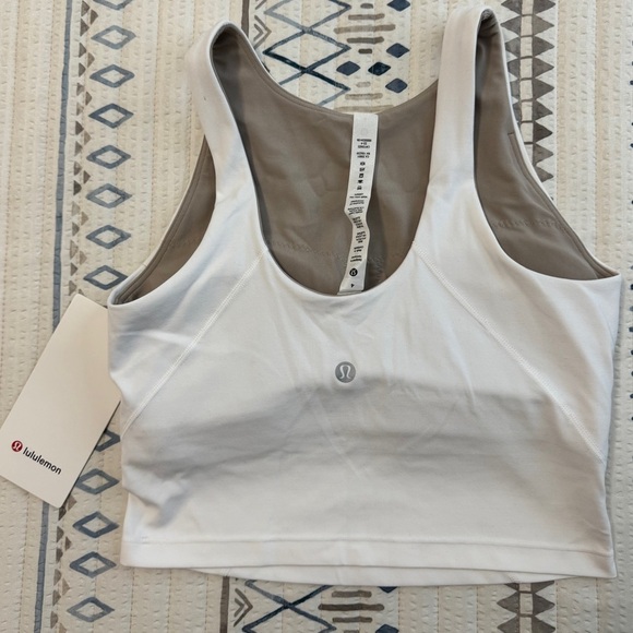 Lululemon Align High-Neck Tank Top in White - Picture 6 of 6
